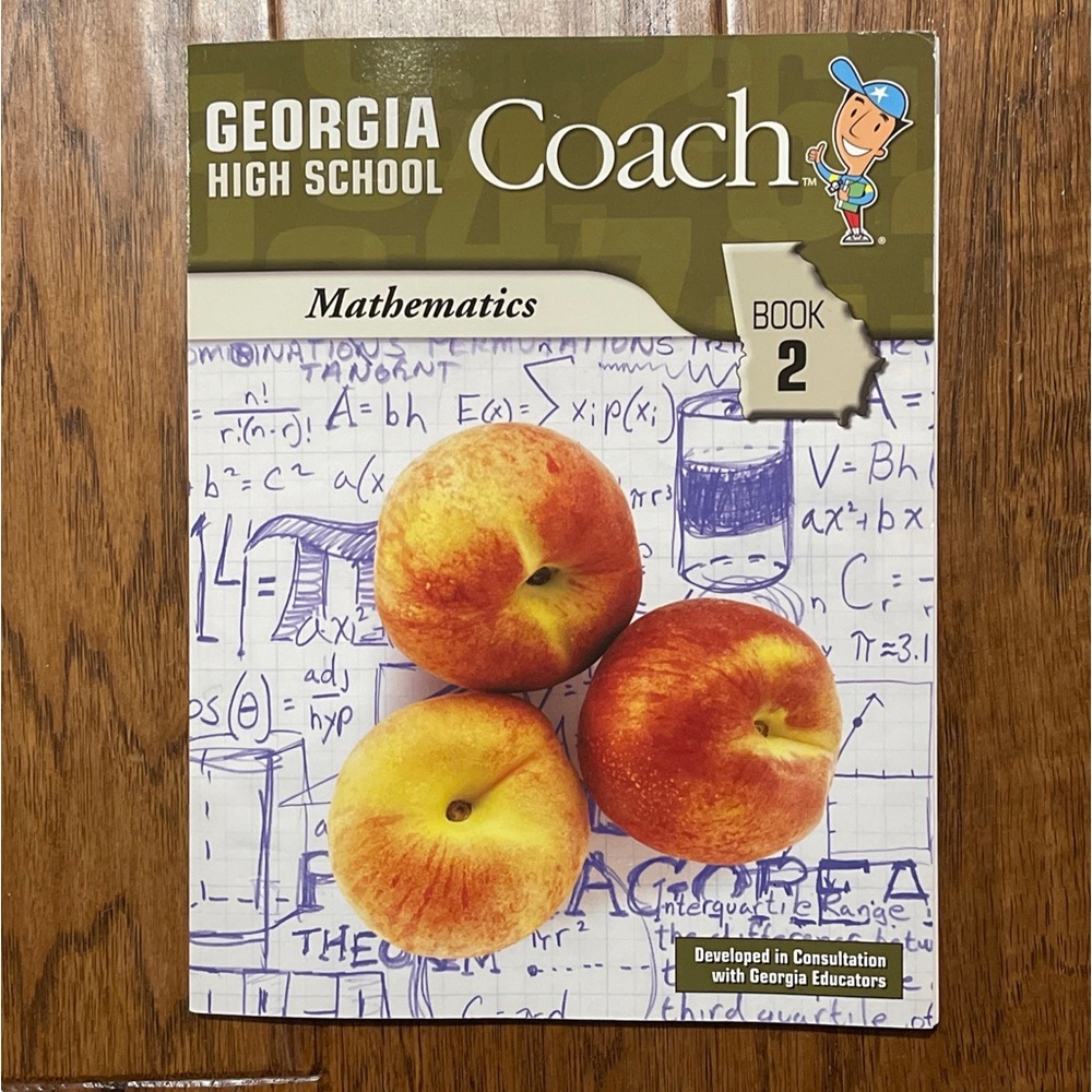 Georgia High School Coach Mathematics Book 2 Algebra Test Prep EOCT Exam Review